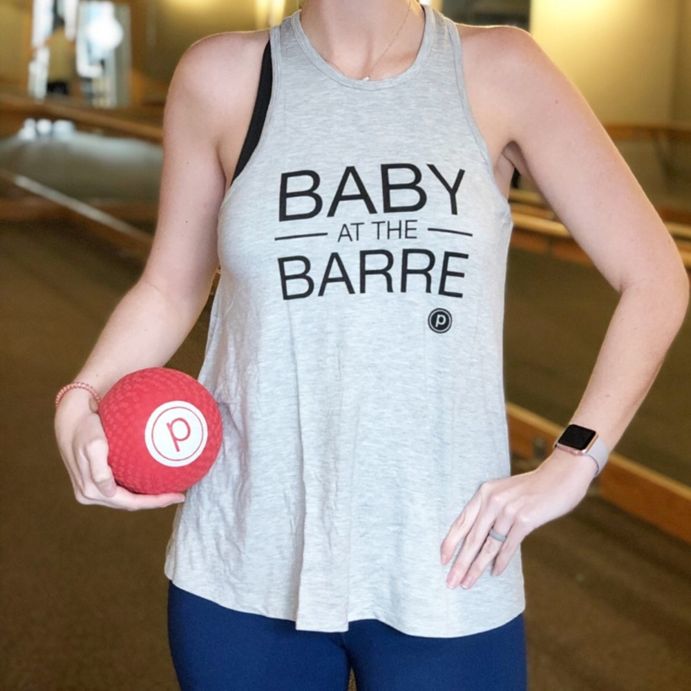 Pure Barre - baby at barre tank